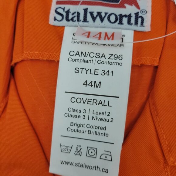 (76174-1 B) Stalworth Work Coveralls- Size 44M - Picture 3 of 4